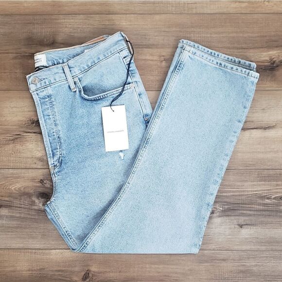 Citizens Of Humanity Jolene High Rise Vintage Slim In Bluejay Size 31 NWT - Picture 9 of 10